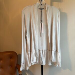 Piazza Del Tempio Long‎ Sleeve See Through Women’s Cardigan LG NWT